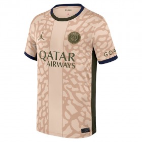Paris Saint-Germain Lucas Marquinhos 5 Jordan Čtvrtý 2023-24 - Fotbalové Dresy (S/S)